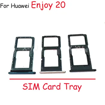 Для Huawei Enjoy 20 Enjoy20 Держатель лотка для SIM-карты Гнездо адаптера Запасные части