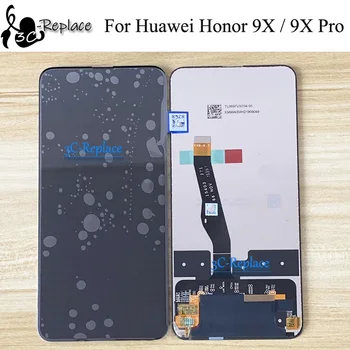 6,59”Для Huawei Honor 9X/9X Pro/9X Premium Global STK-LX1 STK-L22 Замена ЖК-дисплея с сенсорным экраном Digitizer в сборе