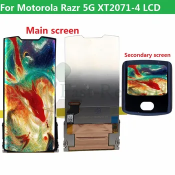 Для Motorola Moto Razr 5G 2020 XT2071-4 ЖК-дисплей + Дигитайзер Сенсорного экрана В Сборе Замена для Motorola Razr 5G LCD