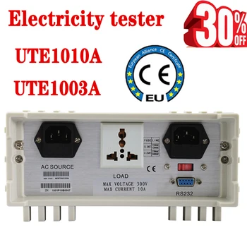 UTE1003A / UTE1010A Интеллектуальный измеритель мощности Цифровой измеритель мощности тестер электрических параметров