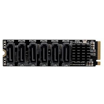 6-портовый сетевой адаптер M2 PCIE 3.0 для Nas-карты расширения жесткого диска Synology Прямая поставка
